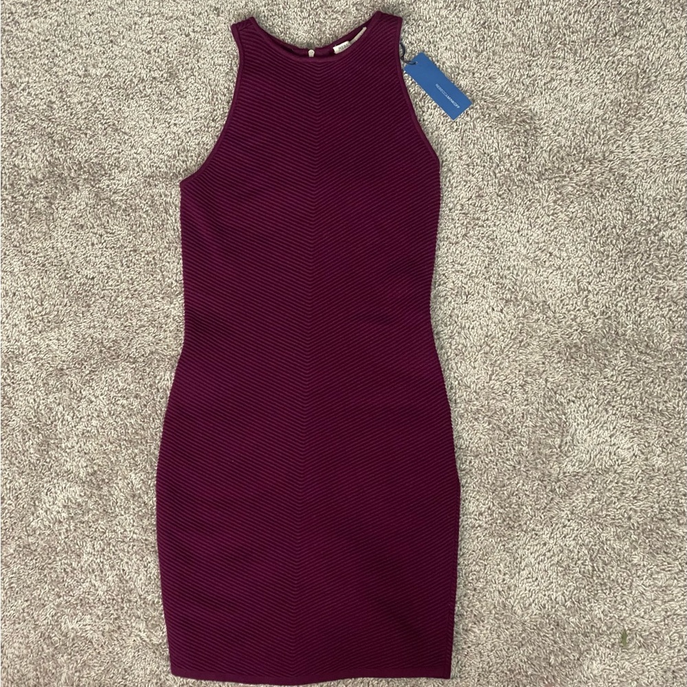 Rebecca Minkoff NWT Plum Size Small Mini Dress